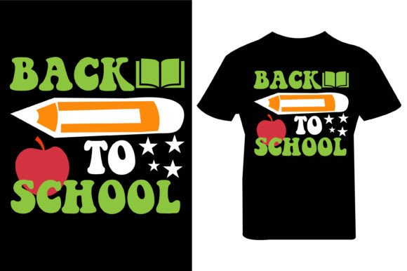 Back to School 4 Graphics and T-Shirt Designs