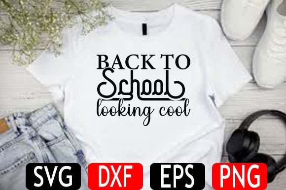 Back to School SVG Design, Graphics & T-Shirt Designs