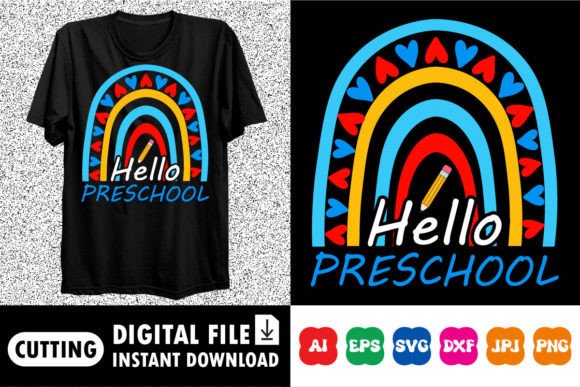 Hallo Preschool Back to School Graphics