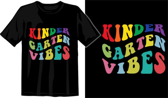 Kindergarten Vibes SVG, Back to School Graphics