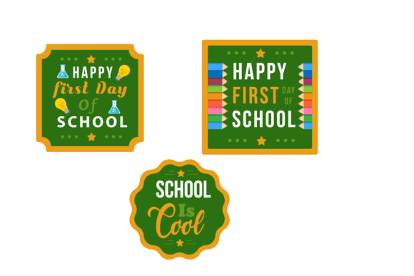 Qoute Back to School Chalkboard Bundle