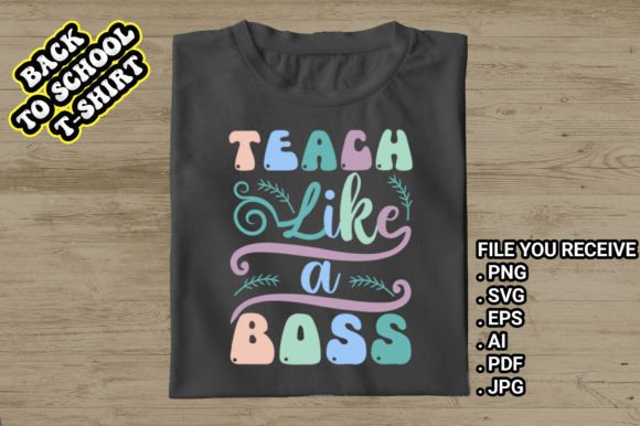 Teach Like a Boss Back to School Graphics