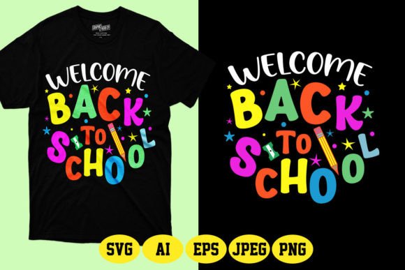 Welcome Back to School SVG Design 4